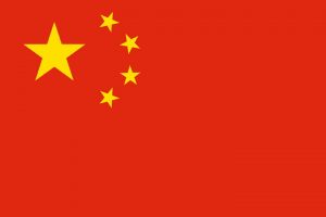 China flag, official colors and proportion correctly. National China flag. original and simple People's Republic of China flag isolated vector in official colors and Proportion Correctly